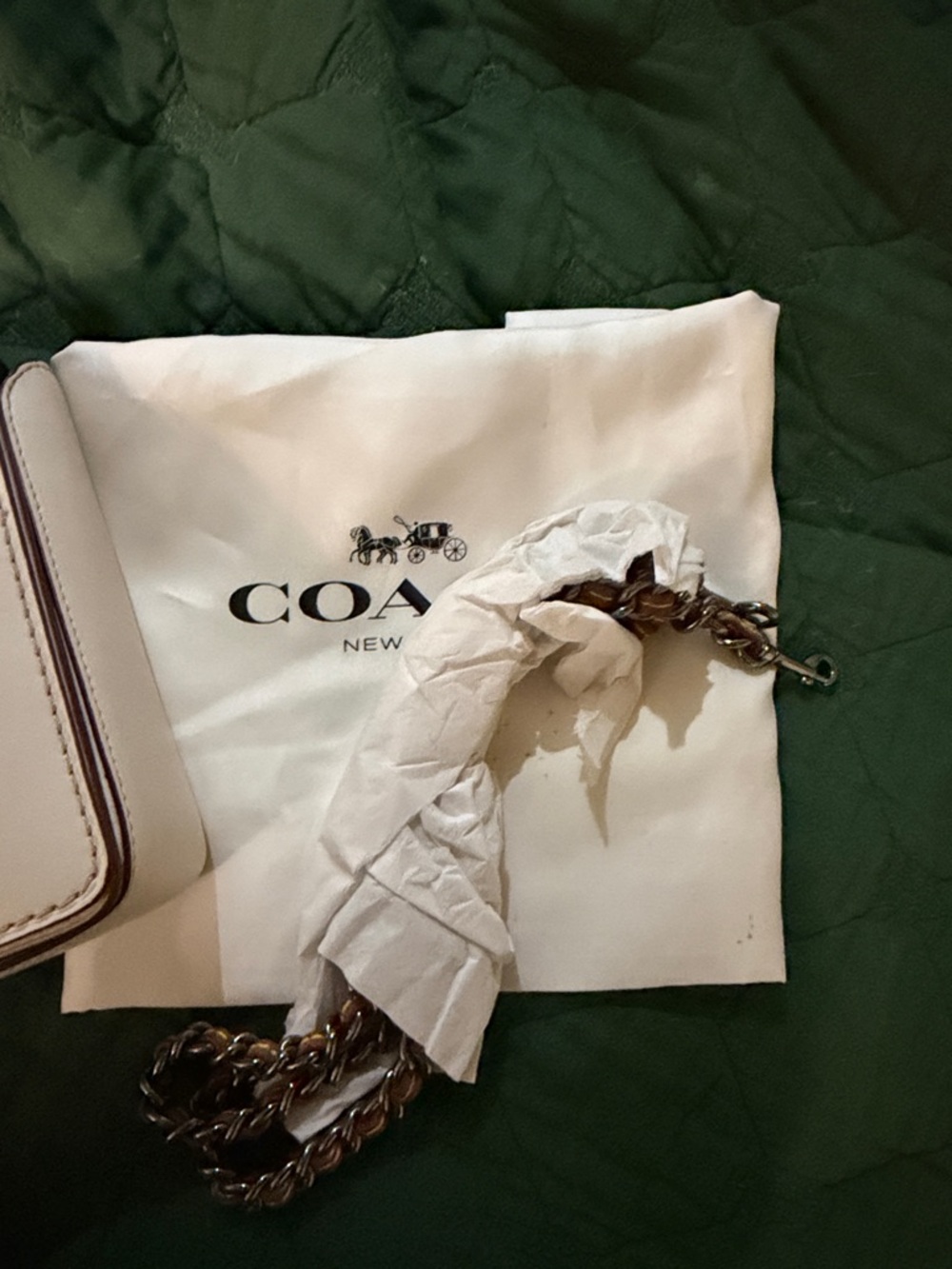 Coach Chalk Dinky 24 NWT - Picture 8 of 8